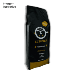 CAFE TORRADO EM GRAO EUROPIEN GOURMET - EMBALAGEM 1KG