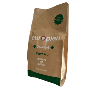 CAFE TORRADO EM GRAO EUROPIEN GOURMET - EMBALAGEM 250 G